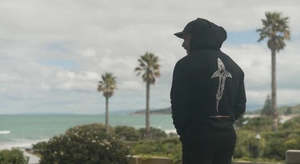 Hoodies: Wai-Tai Black Kaitiaki Hoodie