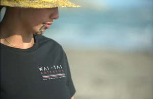 Wai-Tai Womens Black Tohu Tee - was $60