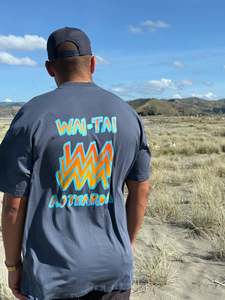 Adult T Shirts: Wai-Tai Mura Heavyweight Tee - Whitinga o te Ra