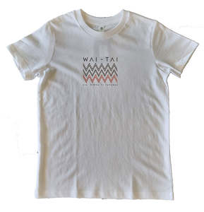 Kids Tees: Wai-Tai Kids White Tohu Tee