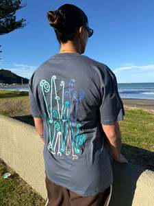Products: Wai-Tai Hihiri Unisex Tee - Mokoira Makaurangi Series
