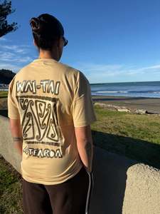 Products: Wai-Tai Oneroa Unisex Tee - Mokoira Makaurangi Series