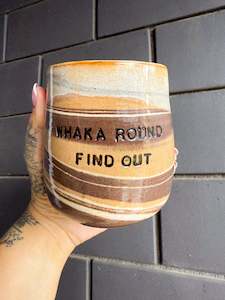 Whakaround Find Out Tumbler