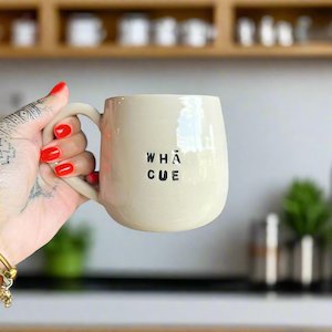 Kapu: Whā Cue Plain Mug