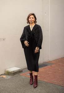 Dresses: Haeata Pleated Dress | Black