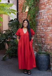 Dresses: Rehutai Dress | Whero - Final Sale