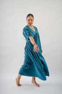 Rehutai Dress | Teal - Final Sale