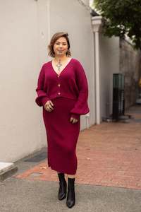 Clothing: Pre-order Aumihi Knit Skirt | Kōkōwai (Shipping early August)