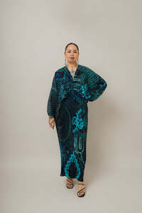 Pre-order Haeata Maxi Pleated Dress | Kōhura