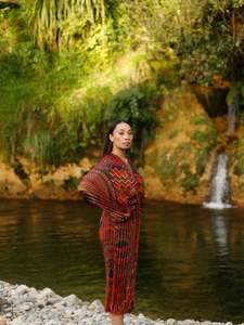 PRE-ORDER Haeata Pleated Dress | Mahuika