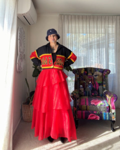 Pre-order LIMITED EDITION Mura Silk Organza Tiered Skirt