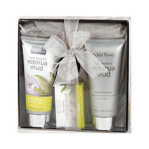 Rotorua Mud - Gift Box (Includes Face Pack, Hand Crème, Guest Soap)