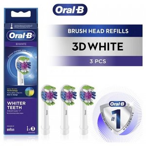 Products: Oral-B 3DWhite Replacement Brush Heads Waiata Shores Dental