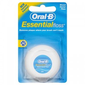 Products: Oral-B EssentialFloss Waxed Dental Floss 50m Waiata Shores Dental