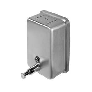 Soap Pumps: Geesa Stainless Steel Soap Dispenser - Hotel Series