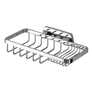 Geesa 26cm Bath Basket with Wall Bracket