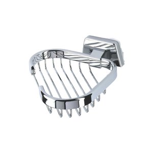 Geesa Corner Soap Basket with Wall Bracket