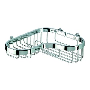Soap Holders: Geesa Corner Shower Basket - Exclusive Series