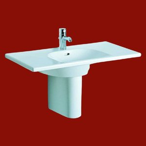 Washbasins: Laufen Countertop Basin & Shroud, 93cm - Living Series