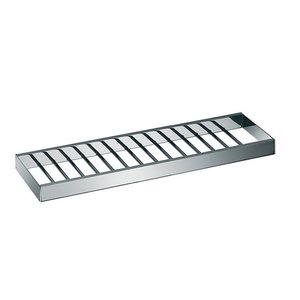 Glass Shelves With Rim: Lineabeta Shower Basket 40cm - Skuara Series