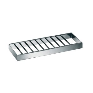 Glass Shelves With Rim: Lineabeta Shower Basket 30cm - Skuara Series
