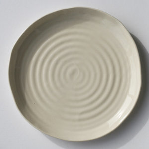 Ribbed Dinner Plate - Waiheke Ceramics Factory