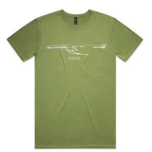 Merchandise: Horopito Spice T-Shirt - Green/White