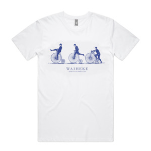 Merchandise: London Dry T-Shirt - Blue/White