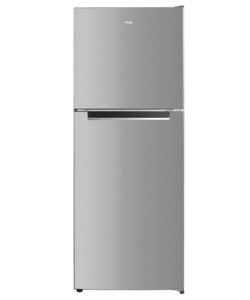 Top Mount Fridge: Haier 197L Stainless Fridge/freezer