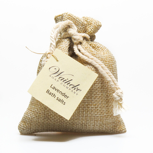 Products: Lavender Bath Salts (80gm pouch) - Waiheke Soap Company