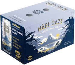Beer Cider: Garage Project Hapi Daze Pacific Pale Ale, 6 pack cans