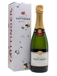 Champagne: Taittinger Reserve Brut Champagne boxed