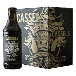 Craft Beer: Cassels Milk Stout 328ml 6 pack