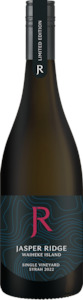 Jasper Ridge Single Vineyard Syrah 2022 *Limited Edition*