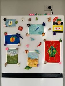 Products: Thursday School Holiday Program – Fridge Magnets & Watercolour