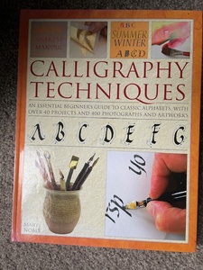 Calligraphy Techniques, by Mary Noble