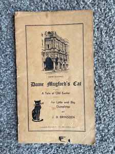Products: Dame Mugford’s Cat, A Tale of Old Exeter, For Little and Big Dumplings, by JB Brinsden