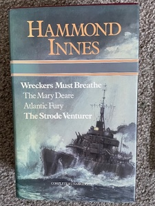 Wreckers Must Breathe, The Mary Deare, Atlantic Fury, The Strode Venturer, by Hammond Innes