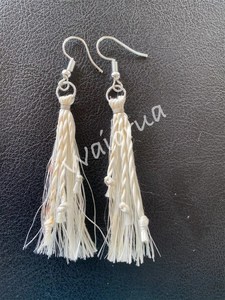 Products: Muka Earrings – Waiorua Maori Weaving