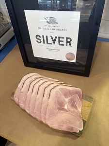 Products: Sliced Ham - Silver Ward Winning (500gm) Waipawa Butchery Hawke's Bay
