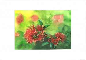 “Pohutukawa NZ Christmas Tree” Painting