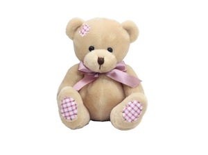Gingham Teddy Bear