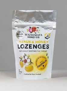 Products: Mānuka Honey Lozenges with Propolis – Waitematahoney.co.nz