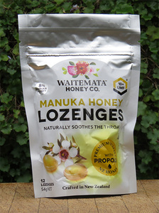 Products: Lozenges - Manuka Honey UMF™ 10+ with Propolis - Waitemata Manuka Honey Direct