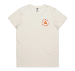 Waitoa Badge Tee â Womens, Natural