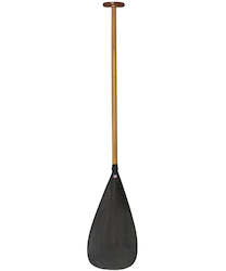 Waka Paddles: Paea Hybrid Double Bend Waka Paddle (Outrigger Paddle)