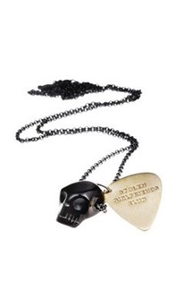 Products: Stolen Girlfriends Club Black skull pendant from Walker and Hall Jeweller - Walker & Hall