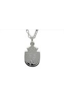 Products: Sterling silver Karen Walker SBYT crest necklace from Walker and Hall Jeweller - Walker & Hall