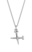 Products: Meadowlark Crossed nail charm necklace from Walker and Hall Jeweller - Walker & Hall