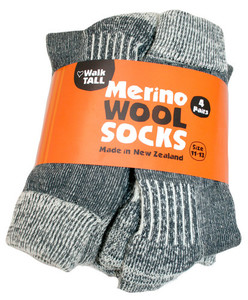 Products: Merino All Season Sock - 4 Pairs walktall